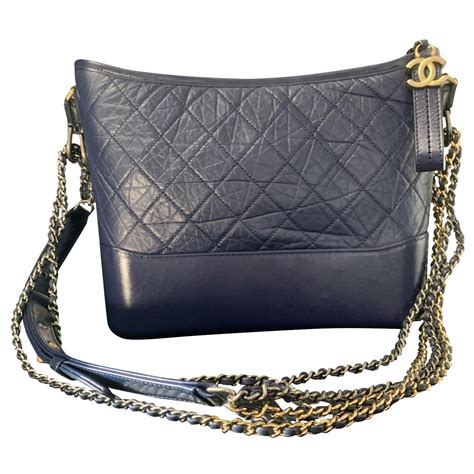 Chanel gabrielle leather purse